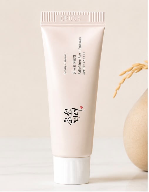 Relief Sun: Rice + Niacinamide 50ml | SPF 50
واقي الشمس ريليف صن بالأرز والنياسيناميد – 50 مل | SPF 50
